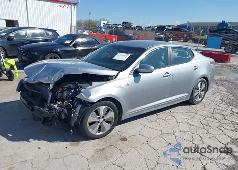 2015 Kia Optima Hybrid Ex from USA, damaged, VIN KNAGN4AD1F5082225